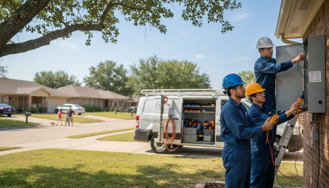 Certified electrician providing emergency electrical services in La Crosse, FL